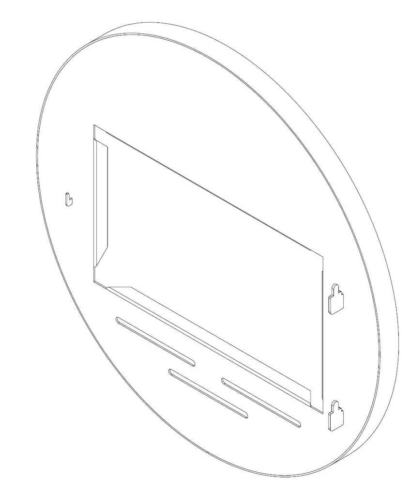 Facade for heater Fire Barrel 430