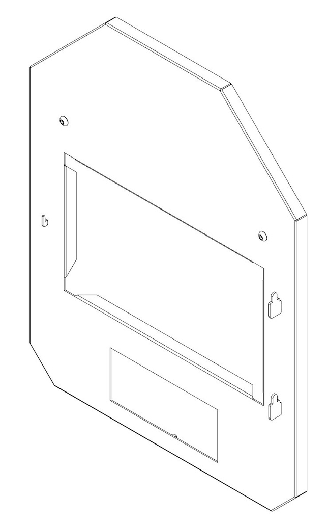 Facade for heater Octa 430