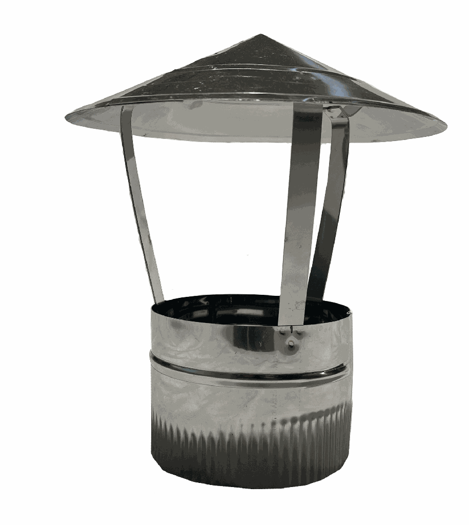 Cap for chimney d129 w/o mesh 430 BA