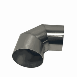 [313400001] Elbow for chimney for heater Wellness 304