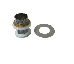 [383100004] Connection for fiber glass hot tub, chrome