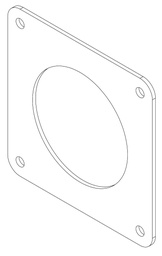 [382100001] Plate for air system switch 304