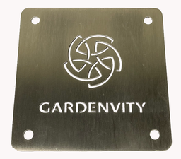 [223000261] Logo "Gardenvity"  100×1,5×100 304